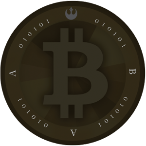 Anti Bitcoin Coin Logo